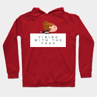 Vibing With Yoga Hoodie